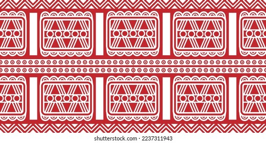 mexikanisches nahtloses Muster. Aztec, geometrischer Ausdruck von Navajo. Ethnische Tapete, Stoff, Deckel, Textil, Teppich, Decke.