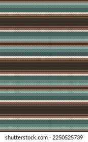 Mexican serape blanket background. Ethnic seamless pattern. Traditional folk stripe ornamental texture. South west design. Vector illustration.