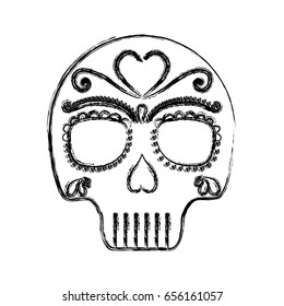 mexican skull icon