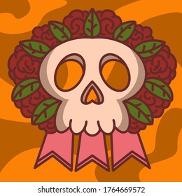  Mexican skull , magic and symbols