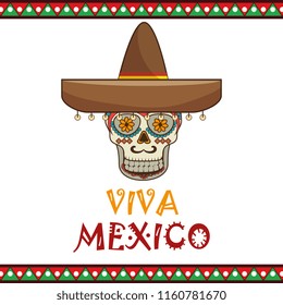 mexican skull mask icons