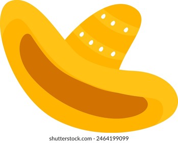 Mexican Sombrero Hat Vector Illustration