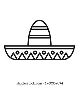 1,649 Sombrero outline Stock Vectors, Images & Vector Art | Shutterstock