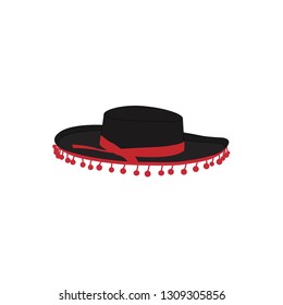 Mexican sombrero vector