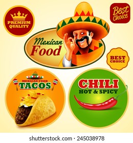 mexican sticker food