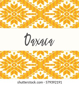 Mexican Style Pattern Composition