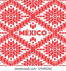 Mexican Style Pattern Composition