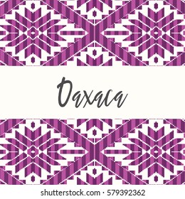 Mexican Style Pattern Composition