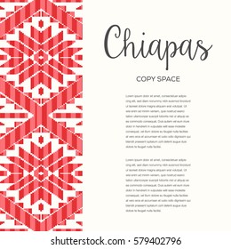 Mexican Style Pattern Composition - Copy Space