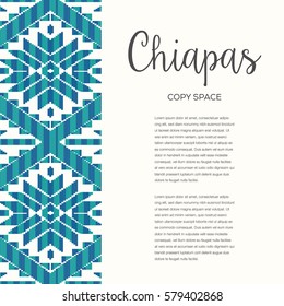 Mexican Style Pattern Composition - Copy Space