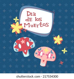 The Mexican sugar skulls - Day of the Dead
