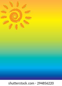 Mexican Sun Background
