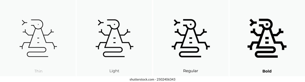 mexican symbols icon. Thin, Light Regular And Bold style design isolated on white background
