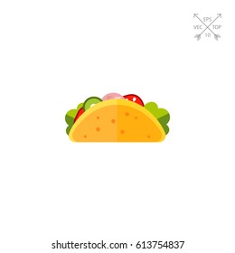Mexican Taco Icon