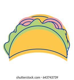 mexican tacos fast food icon