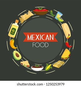 mexican tacos food with spicy sauces