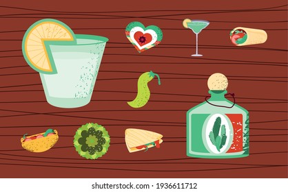 mexican tequila food chili pepper