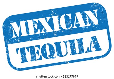 Mexican Tequila stamp