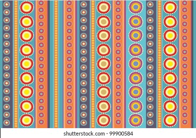 Mexican  textile vector design