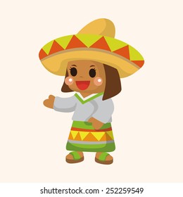 Mexican theme elements
