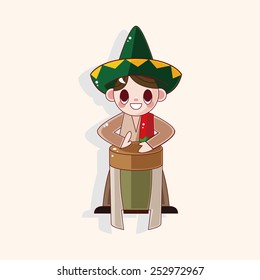 Mexican theme elements