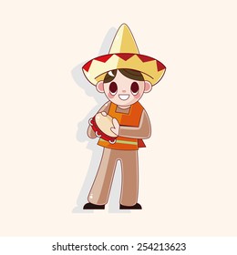 Mexican theme elements