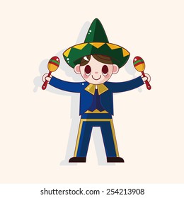 Mexican theme elements
