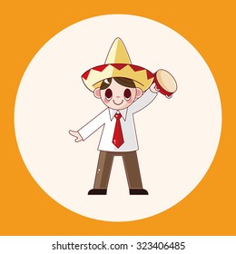Mexican theme elements