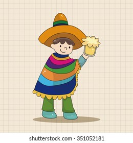 Mexican theme elements