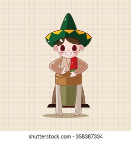 Mexican theme elements