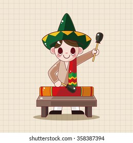 Mexican theme elements