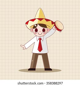 Mexican theme elements