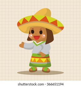 Mexican theme elements