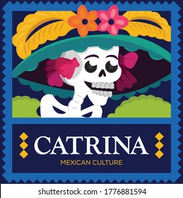 Mexican Traditional "Catrina" - Composition