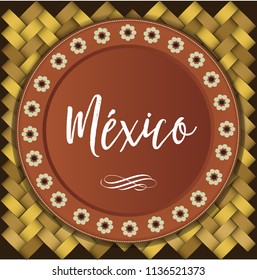 Mexican Traditional Clay Plate Composition – Copy Space