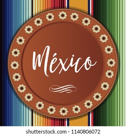 Mexican Traditional Clay Plate Composition – Copy Space