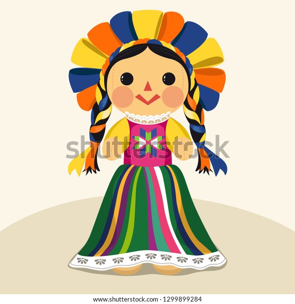 muñeca tradicional mexicana