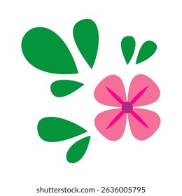 Mexican traditional flower. Ethnic embroidery decoration. Ornate folk graphic, wallpaper element. Festive mexican floral motif. Vector illustration