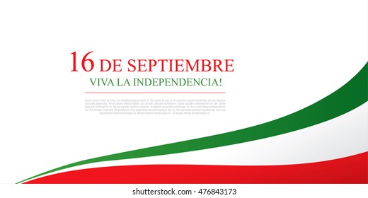 Mexican translation of the inscription: 16 th of September. Happy Independence day! Viva Mexico!