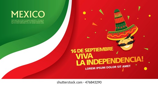 Mexican translation of the inscription: 16 th of September. Happy Independence day! Viva Mexico!