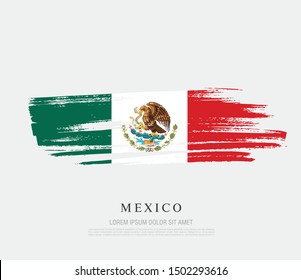 Mexican vector banner layout design. Vector illustration