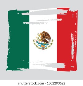 Mexican vector banner layout design. Vector illustration