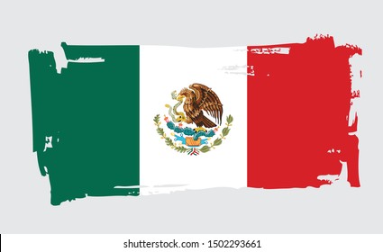 Mexican vector banner layout design. Vector illustration