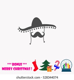 Mexican  vector illustration.