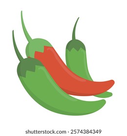 Mexican Vector Illustration - Chili