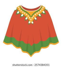 Mexican Vector Illustration - Mexico Traditional Man Clothes