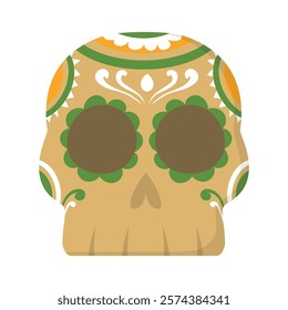 Mexican Vector Illustration - Skull
