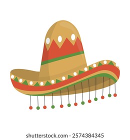 Mexican Vector Illustration - Sombrero Hat