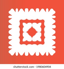 Mexican vintage talavera tiles. Graphic design. Vector seamless pattern poster. Red antique background for pillows, print, wallpaper, web backdrop, towels, surface texture.