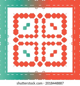Mexican vintage talavera tiles. Vector seamless pattern collage. Colored design. Red antique background for pillows, print, wallpaper, web backdrop, towels, surface texture.